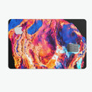 Liquid Abstract Paint V72 - Premium Protective Decal Skin-Kit for the Apple Credit Card