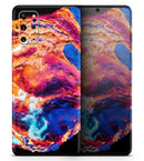 Liquid Abstract Paint V72 - Skin-Kit for the Samsung Galaxy S-Series S20, S20 Plus, S20 Ultra , S10 & others (All Galaxy Devices Available)