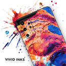 Liquid Abstract Paint V72 - Skin-Kit for the Samsung Galaxy S-Series S20, S20 Plus, S20 Ultra , S10 & others (All Galaxy Devices Available)