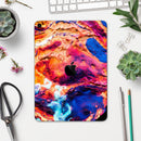 Liquid Abstract Paint V72 - Full Body Skin Decal for the Apple iPad Pro 12.9", 11", 10.5", 9.7", Air or Mini (All Models Available)