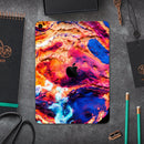 Liquid Abstract Paint V72 - Full Body Skin Decal for the Apple iPad Pro 12.9", 11", 10.5", 9.7", Air or Mini (All Models Available)