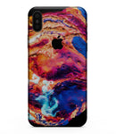 Liquid Abstract Paint V72 - iPhone XS MAX, XS/X, 8/8+, 7/7+, 5/5S/SE Skin-Kit (All iPhones Available)