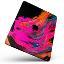 Liquid Abstract Paint V73 - Full Body Skin Decal for the Apple iPad Pro 12.9", 11", 10.5", 9.7", Air or Mini (All Models Available)