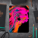 Liquid Abstract Paint V73 - Full Body Skin Decal for the Apple iPad Pro 12.9", 11", 10.5", 9.7", Air or Mini (All Models Available)