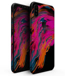 Liquid Abstract Paint V73 - iPhone XS MAX, XS/X, 8/8+, 7/7+, 5/5S/SE Skin-Kit (All iPhones Available)