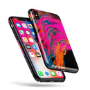 Liquid Abstract Paint V73 - iPhone X Swappable Hybrid Case