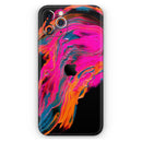 Liquid Abstract Paint V73 - Protective Skin Wrap & Decal – Compatible with iPhone SE to iPhone 17 Pro Max (All Models)