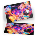 Liquid Abstract Paint V74 - Premium Protective Decal Skin-Kit for the Apple Credit Card