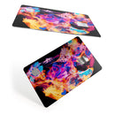 Liquid Abstract Paint V74 - Premium Protective Decal Skin-Kit for the Apple Credit Card