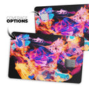 Liquid Abstract Paint V74 - Premium Protective Decal Skin-Kit for the Apple Credit Card