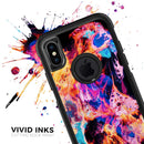 Liquid Abstract Paint V74 - Skin Kit for the iPhone OtterBox Cases