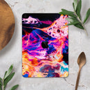 Liquid Abstract Paint V74 - Full Body Skin Decal for the Apple iPad Pro 12.9", 11", 10.5", 9.7", Air or Mini (All Models Available)