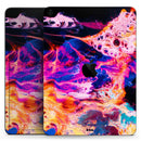 Liquid Abstract Paint V74 - Full Body Skin Decal for the Apple iPad Pro 12.9", 11", 10.5", 9.7", Air or Mini (All Models Available)