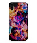 Liquid Abstract Paint V74 - iPhone XS MAX, XS/X, 8/8+, 7/7+, 5/5S/SE Skin-Kit (All iPhones Available)