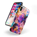 Liquid Abstract Paint V74 - iPhone X Swappable Hybrid Case