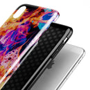 Liquid Abstract Paint V74 - iPhone X Swappable Hybrid Case