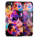 Liquid Abstract Paint V74 - Protective Skin Wrap & Decal – Compatible with iPhone SE to iPhone 17 Pro Max (All Models)