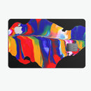 Liquid Abstract Paint V75 - Premium Protective Decal Skin-Kit for the Apple Credit Card