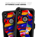 Liquid Abstract Paint V75 - Skin Kit for the iPhone OtterBox Cases