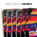 Liquid Abstract Paint V75 - Protective Skin Wrap & Decal – Compatible with iPhone SE to iPhone 17 Pro Max (All Models)