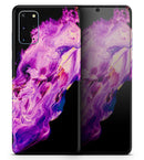 Liquid Abstract Paint V76 - Skin-Kit for the Samsung Galaxy S-Series S20, S20 Plus, S20 Ultra , S10 & others (All Galaxy Devices Available)