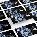 Liquid Abstract Paint V77 - Premium Protective Decal Skin-Kit for the Apple Credit Card