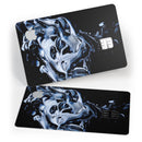 Liquid Abstract Paint V77 - Premium Protective Decal Skin-Kit for the Apple Credit Card