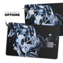 Liquid Abstract Paint V77 - Premium Protective Decal Skin-Kit for the Apple Credit Card