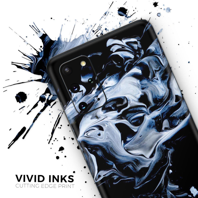Liquid Abstract Paint V77 - Skin-Kit for the Samsung Galaxy S-Series S20, S20 Plus, S20 Ultra , S10 & others (All Galaxy Devices Available)