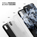 Liquid Abstract Paint V77 - iPhone X Swappable Hybrid Case