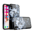 Liquid Abstract Paint V77 - iPhone X Swappable Hybrid Case