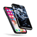 Liquid Abstract Paint V77 - iPhone X Swappable Hybrid Case