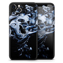 Liquid Abstract Paint V77 // Skin-Kit compatible with the Apple iPhone 14, 13, 12, 12 Pro Max, 12 Mini, 11 Pro, SE, X/XS + (All iPhones Available)