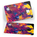Liquid Abstract Paint V78 - Premium Protective Decal Skin-Kit for the Apple Credit Card