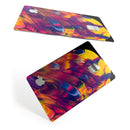 Liquid Abstract Paint V78 - Premium Protective Decal Skin-Kit for the Apple Credit Card
