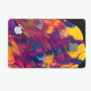 Liquid Abstract Paint V78 - Premium Protective Decal Skin-Kit for the Apple Credit Card