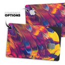 Liquid Abstract Paint V78 - Premium Protective Decal Skin-Kit for the Apple Credit Card