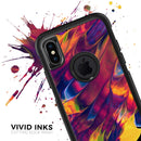 Liquid Abstract Paint V78 - Skin Kit for the iPhone OtterBox Cases