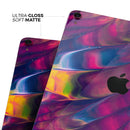 Liquid Abstract Paint V78 - Full Body Skin Decal for the Apple iPad Pro 12.9", 11", 10.5", 9.7", Air or Mini (All Models Available)