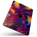 Liquid Abstract Paint V78 - Full Body Skin Decal for the Apple iPad Pro 12.9", 11", 10.5", 9.7", Air or Mini (All Models Available)