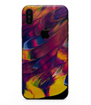 Liquid Abstract Paint V78 - iPhone XS MAX, XS/X, 8/8+, 7/7+, 5/5S/SE Skin-Kit (All iPhones Available)