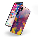 Liquid Abstract Paint V78 - iPhone X Swappable Hybrid Case