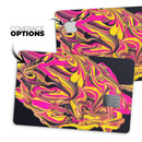 Liquid Abstract Paint V79 - Premium Protective Decal Skin-Kit for the Apple Credit Card