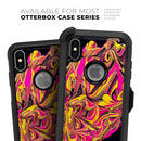 Liquid Abstract Paint V79 - Skin Kit for the iPhone OtterBox Cases
