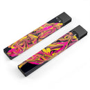 Liquid Abstract Paint V79 - Premium Decal Protective Skin-Wrap Sticker compatible with the Juul Labs vaping device