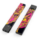 Liquid Abstract Paint V79 - Premium Decal Protective Skin-Wrap Sticker compatible with the Juul Labs vaping device