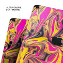 Liquid Abstract Paint V79 - Full Body Skin Decal for the Apple iPad Pro 12.9", 11", 10.5", 9.7", Air or Mini (All Models Available)