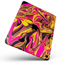 Liquid Abstract Paint V79 - Full Body Skin Decal for the Apple iPad Pro 12.9", 11", 10.5", 9.7", Air or Mini (All Models Available)