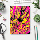 Liquid Abstract Paint V79 - Full Body Skin Decal for the Apple iPad Pro 12.9", 11", 10.5", 9.7", Air or Mini (All Models Available)