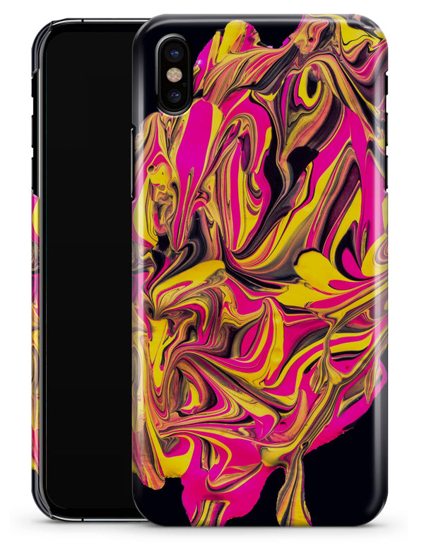 Liquid Abstract Paint V79 - iPhone X Clipit Case